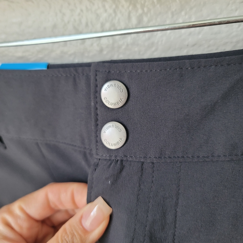 Columbia NWT Saturday Trail II Knee Capri Pant Size 2 Color Black - Picture 3 of 12